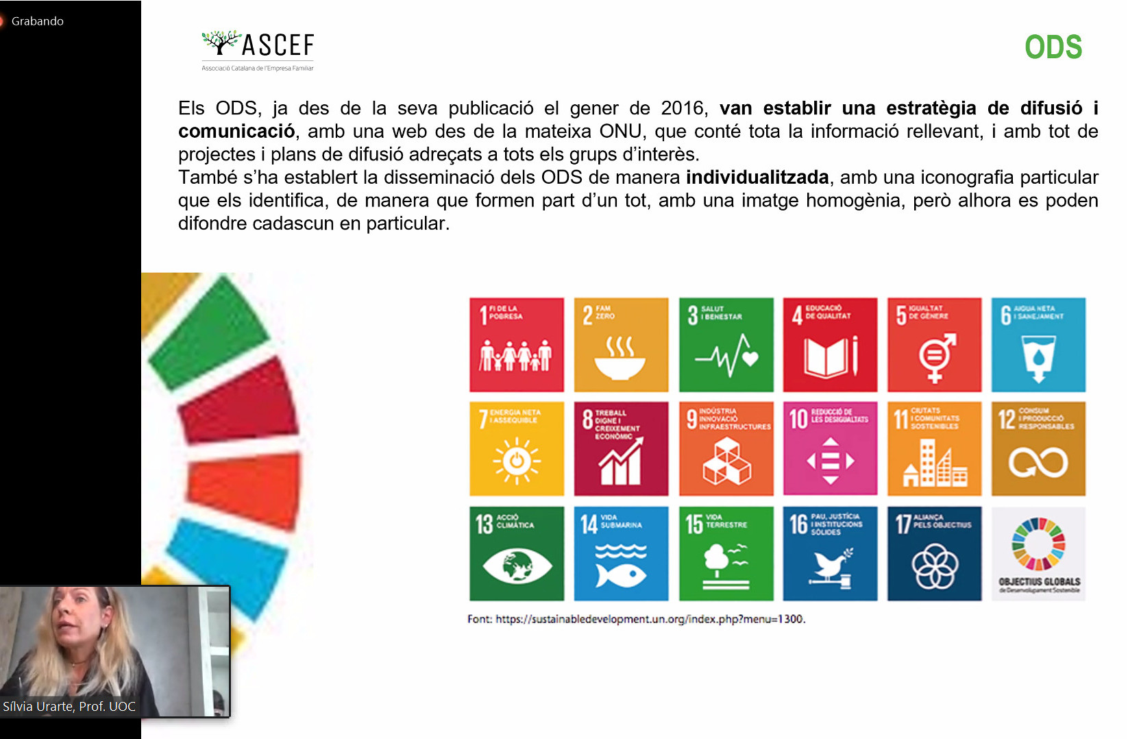 “Els ODS no és una qüestió de responsabilitat social, sinó una obligació per a la sostenibilitat”